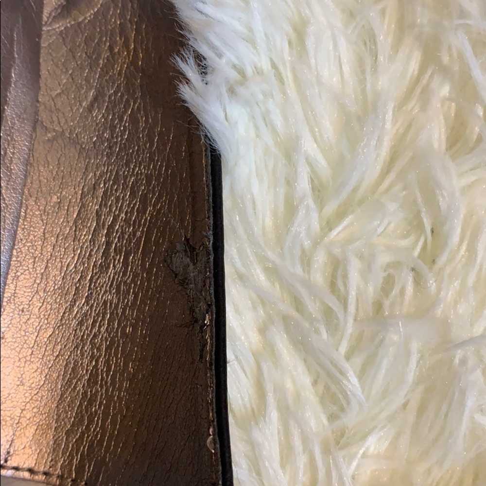 Nwot Array Leather Flats Wide Width - image 5